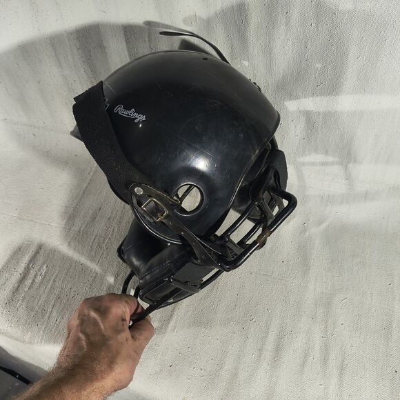 Rawlings adult baseball catchers face mask and helmet Size 7 3/8. 7 1/2 - Picture 4 of 6